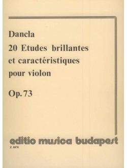 Dancla Ch.: 20 etűd op 73. hegedűre (Z.8878)