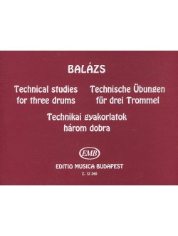 Balázs O.,Zempléni L.: Technikai gyakorlatok (három dobra) (Z.12240)