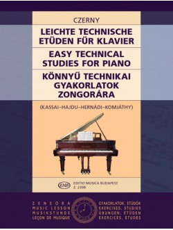 Czerny: Könnyű technikai gyakorlatok zongorára (Z.2398)