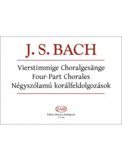 Bach: Négyszólamú korálfeldolgozások (orgona) (Z.12136)