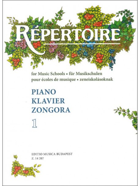 Repertoire Zeneiskolásoknak zongorára 1. (Z.14207)