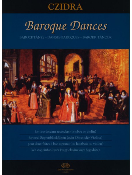 Czidra: Barokk táncok két szoprán fur./két ob./két heg.