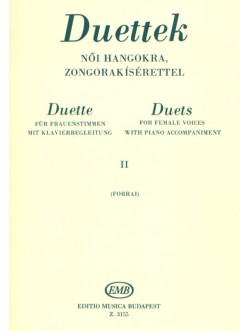 Forrai: Duettek női karokra (zongora kísérettel) 2. (Z.3155)