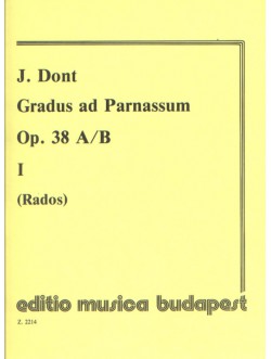 Dont J.: Gradus ad Parnassum op. 38. 1. (Z.2214)