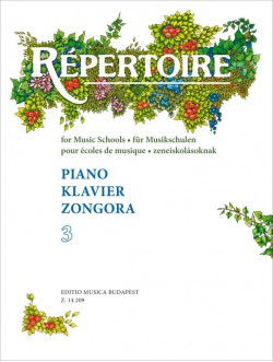 Repertoire Zeneiskolásoknak zongorára 3. (Z.14209)