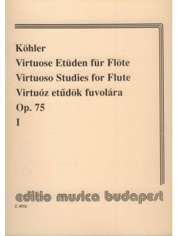 Köhler: Virtuóz etűdök fuvolára (Z.8516)