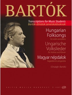 Bartók- Országh: Magyar népdalok hegedűre és zongorára (Z.1527)