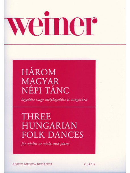 Weiner L.: Három magyar népitánc