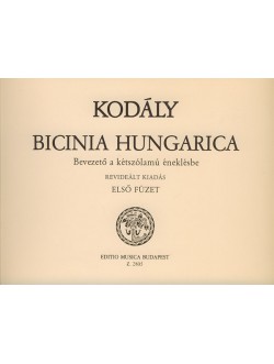 Kodály Zoltán: Bicinia Hungarica 1. (Z.2805)