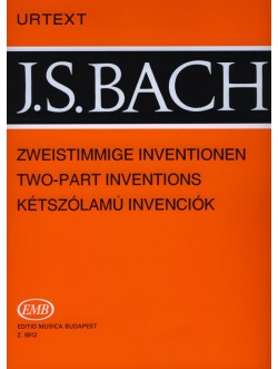 Bach: Kétszólamú invenciók (zongora)