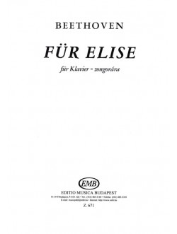 Beethoven: Für Elise (zongora) (Z.671)