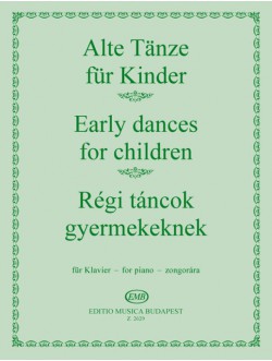 Régi táncok gyerekeknek (zongora) (Z.2629)
