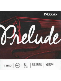 D'addario Prelude 3/4 medium csellóhúr készlet