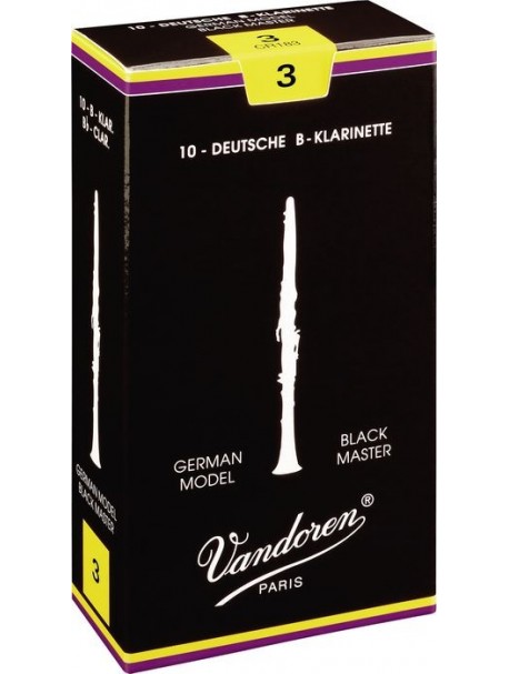 Vandoren Black Master B klarinét nád 3